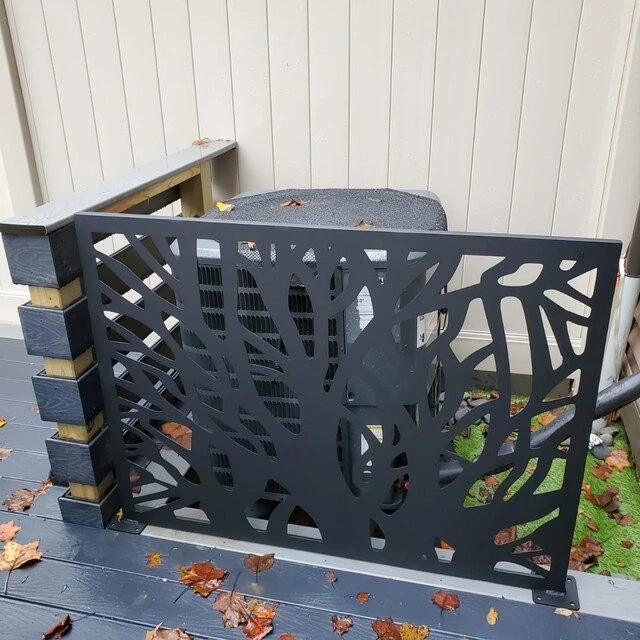 Weather-resistant Steel Partition Screen