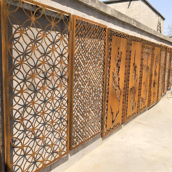 Weather-resistant Steel Partition Screen