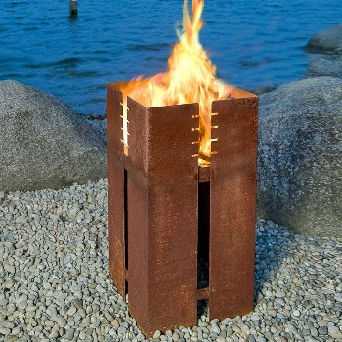 Forvitring Stål Have brandgrave